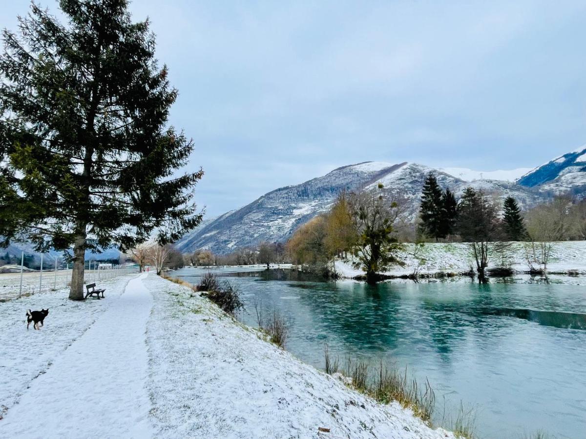 Duplex Du Pailhet, T3 Neuf, Vue Montagne, Parking, Navette Et 2 Velos A Disposition Gratuitement Bagnères-de-Luchon 外观 照片