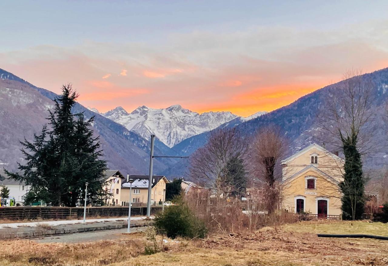 Duplex Du Pailhet, T3 Neuf, Vue Montagne, Parking, Navette Et 2 Velos A Disposition Gratuitement Bagnères-de-Luchon 外观 照片