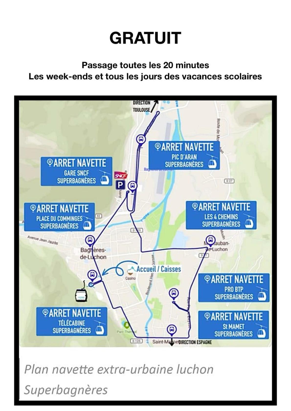 Duplex Du Pailhet, T3 Neuf, Vue Montagne, Parking, Navette Et 2 Velos A Disposition Gratuitement Bagnères-de-Luchon 外观 照片